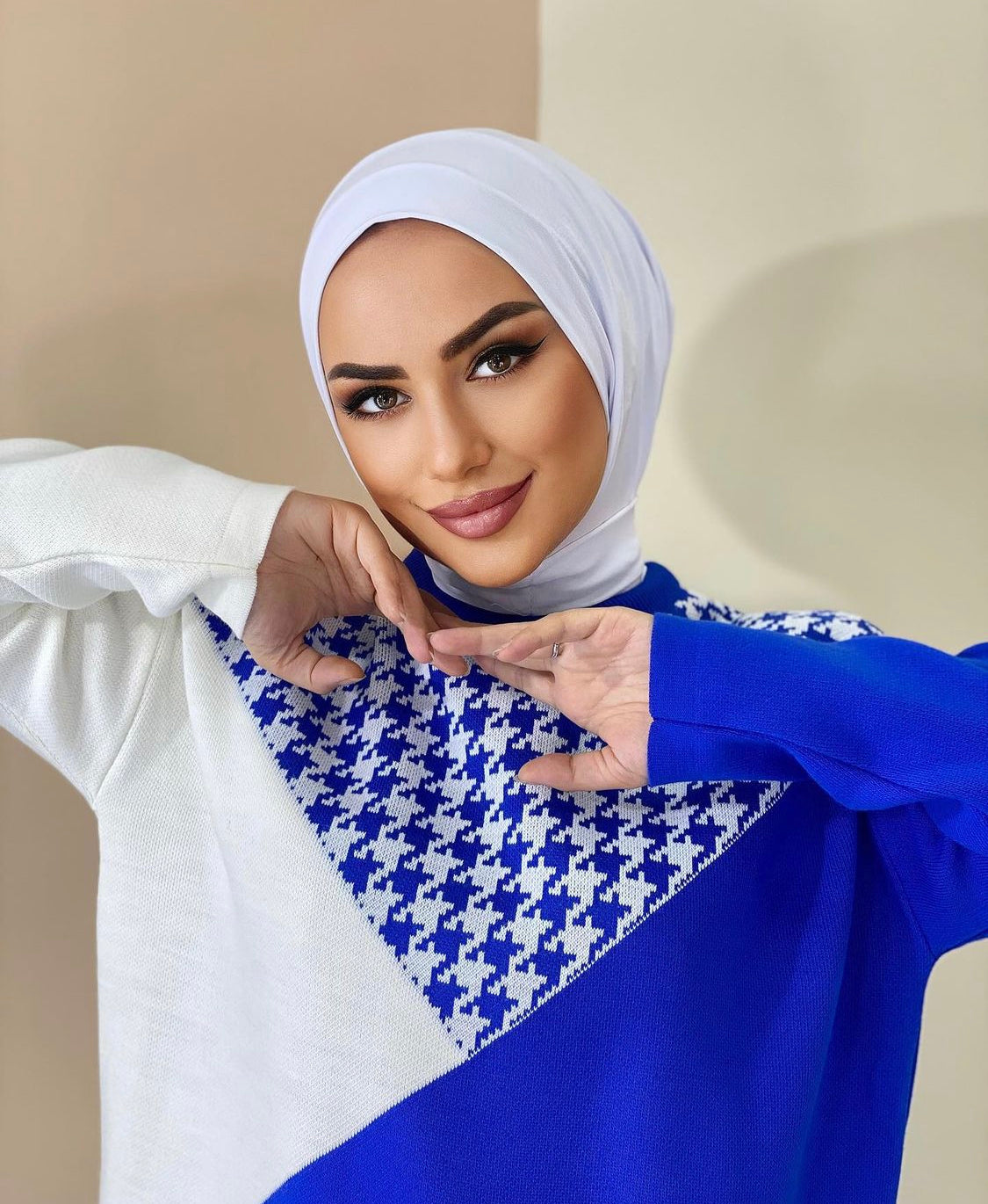 Easy Hijab White - Pratik Şal Beyaz